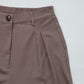 Wide-leg trousers - Brown