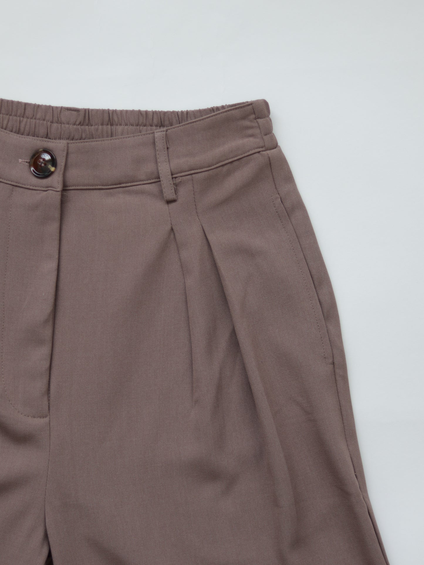 Wide-leg trousers - Brown