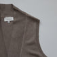 Sleeveless cardigan - Taupe