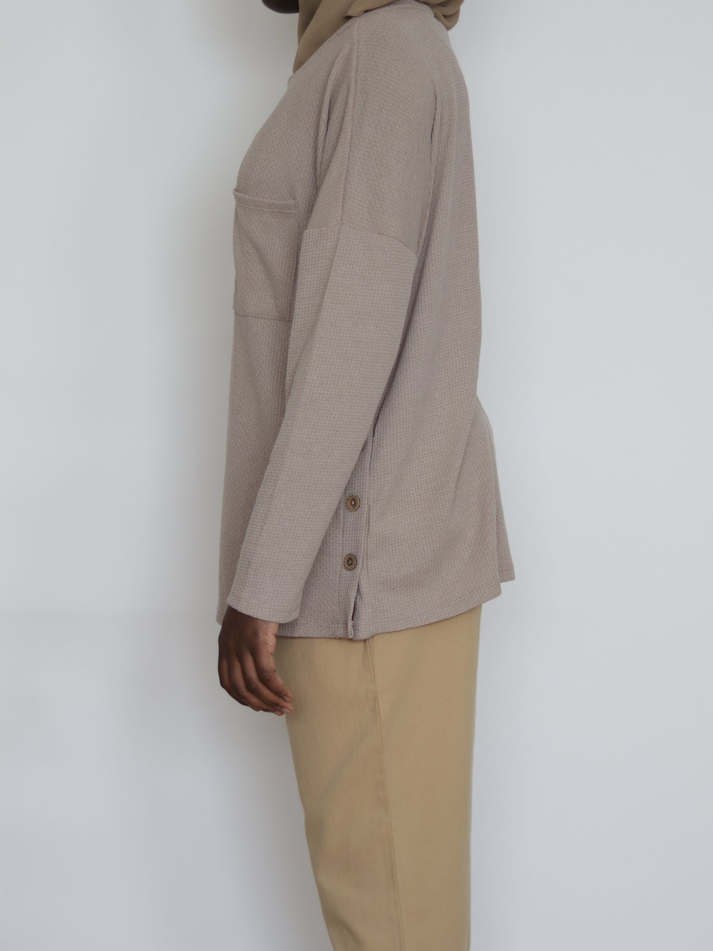 Sweater tunic - Taupe