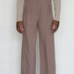 Wide-leg trousers - Brown